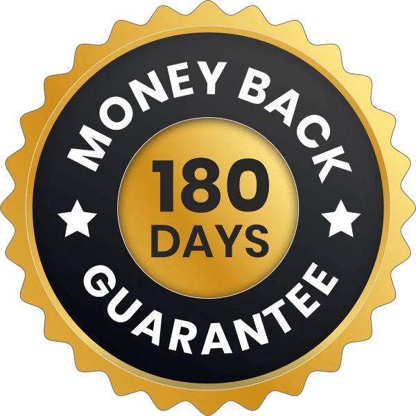ProstaVive -180 days, Money-Back Guarantee